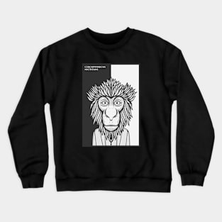 Greater Spot Nosed Monkey Crewneck Sweatshirt